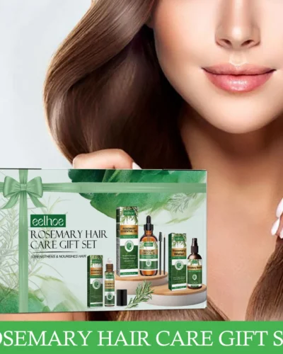 Rosemary Hair Care Set Contains Rosemary Hair Roller Hair Spray Essential Oil Nourish Hair Soft Fluffy Strong Moisturizing Root
