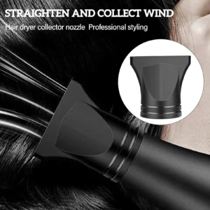Hair Dryer Nozzle Replacement Plastic Hair Dryer Diffuser Attachment Hair Dryer Flat Mouth Cover For Home Hair Salon Styling