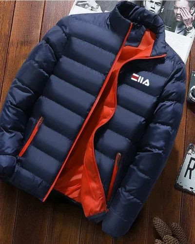 cotton padded jacket men Parka Coat Men Warm Jacket Casual Autumn Winter Thin Jacket Waterproof Outdoor Travel Climbing Outwear