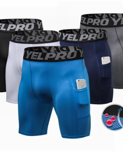 New Design Men's Shorts With Pocket  Basketball Shorts Sport Running Tight Fitness Short Trouser Shorts