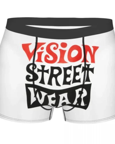 Custom Cool Vision Street Wear Boxers Shorts Men Briefs Underwear Fashion Underpants
