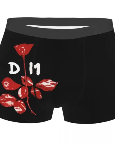 Custom Electronic Rock Depeche Cool Mode Boxers Shorts Men Briefs Underwear Cool Underpants