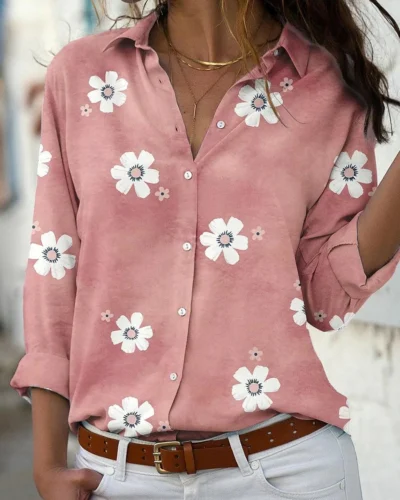 New elegant shirt ladies casual temperament women shirt fashion long-sleeved ladies shirt