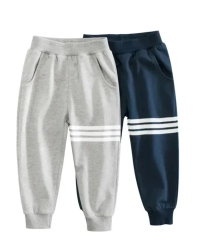 2025 New Spring Autumn Kids Pants Children's Clothing Boys Sports Pants Casual Elastic Waist Trousers Sweatpant for Boy