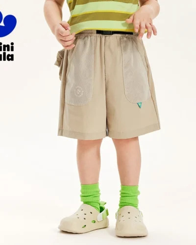 Mini Bala Shorts Boys Baby Children Pants Moisture Absorbent Quick Dry Cool Feeling Outdoor Shorts