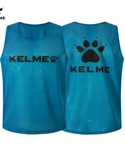 Kelme Sports Tank Top Men's Adult And Children's Football Basketball Training Competition Suit Breathable Tank Top Team Vest