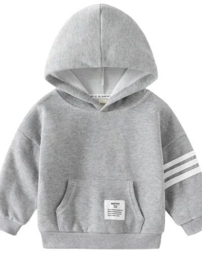 Children's Clothing Stylish Kisd Wear Sweatshirt for Boys Girls Autumn/winter  Arrival Fleece-lined Hooded Jacket  Winter Warm