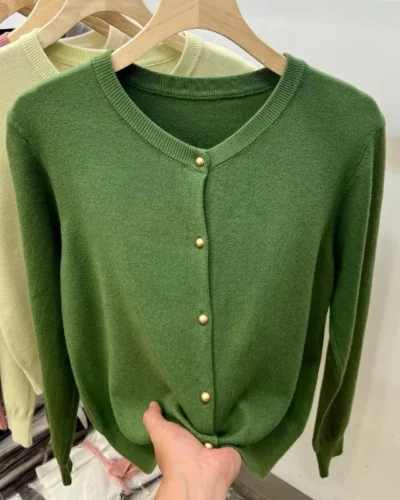 Autumn Winter Long Sleeve Sweaters Women Cardigans O-Neck Knitted Women Sweater Women Tops Knitwear Clothing Fashion JJ01