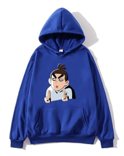 Scissor Killer Seven Anime Graphic Hoodies Japanese Anime Cike Wu Liuqi Printed Sweatshirts Autumn Fleece Boys Hoodie Streetwear