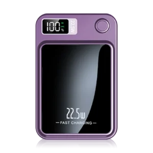 Capacity Magnetic charging Power Bank 5000mAh Wireless Charger Fast 22.5W Ultra Digital Display Screen For All Smartphones