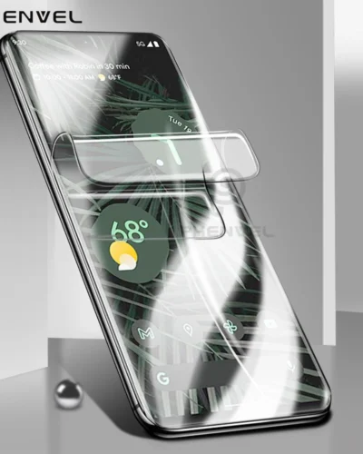 Glossy Hydrogel Protective Film For Google Pixel 7 6 Pro 6A Full Cover TPU Screen Protector