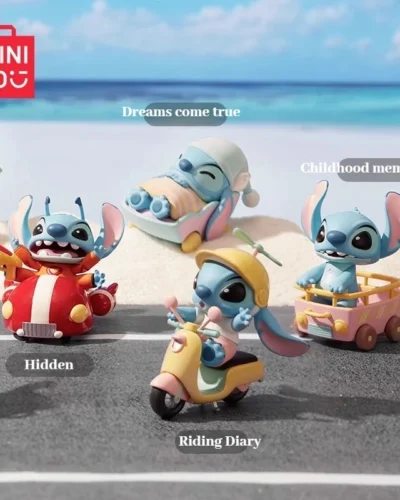 Authentic MINISO Miniso Star Baby Adventure Stitch Blind Box Anime Surprise Box Mystery Stich Riding Doll Cute And Fun Gifts