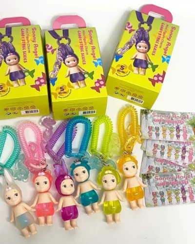 Candy House Angel Keychain Blind Box Doll Bag Pendant Handmade Creative Cartoon Toy Birthday Valentine'S Day Gift Mystery Boxes