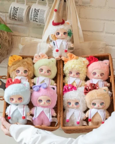 Liila Lucky Cat V3 Serise Blind Box Toy Plush Figure Mystery Box Handbag Pendant Vinyl Doll Kawaii Cute Anime Figures Girls Gift