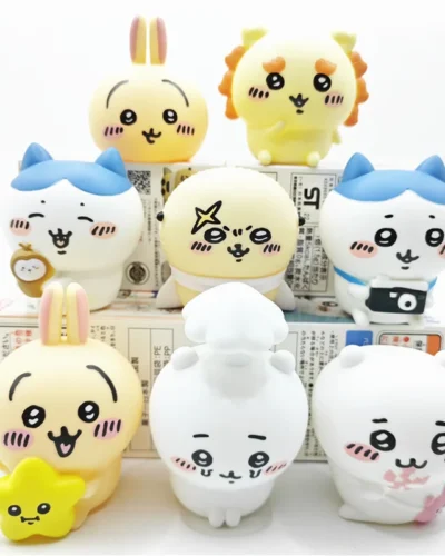 1pc random color Mushroom Self-Mocks Bear Blind Box Collectible Cosplay Figurine Parasitic organism series
