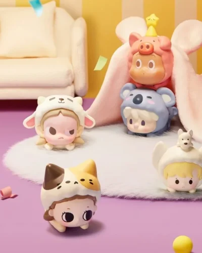 Authentic Bubble Pajama Dress up Series Mysterious Blind Box Cute Plush Doll Mini Doll Desktop Decoration Ornament Gift