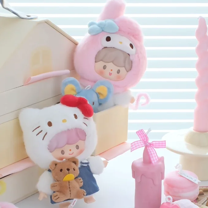 New Zzoton Finding Unicorn Sanrio Family Friends Union Series Blind Box Vinyl Doll Decoration Ornament Pendant girl Gift toys