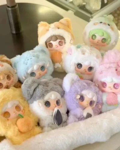 Yooki V10 Mystery Box Restaurant Series Cute Plush Blind Box Girl Bedroom Ornament Collectibles Model Children Birthday Gifts