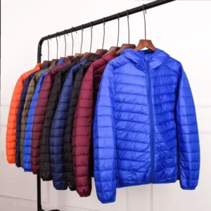 Plus Size 7XL 11XL Men Puffer Jacket Spring Winter Ultra Lightweight Packable Down Jacket Water Wind-Resistant Breathable Coat
