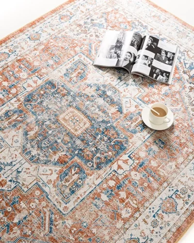 Bohemian Style Living Room Large Area Carpets Retro Ethnic Style Bedroom Carpet Luxury Art Study Rugs Thick Plush Soft Rug 양탄자