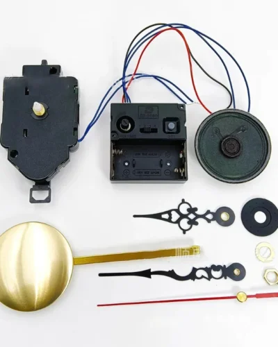 Silent Pendulum Wall Clock Luxury Music Box Set Wall Clock Mechanism Movement Machine Quartz Watch Report Punctually Accessories