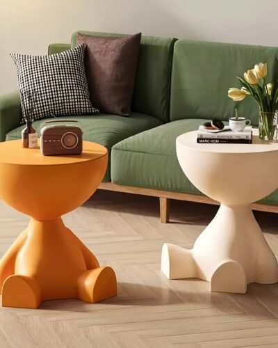 House Luxury Living Room Small Tea Table Creative Small Unit Sofa Edge Table Small Flat Head Decorative Art Corner Table