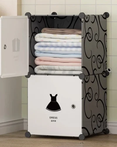 Bedroom Cube Closet Organizer Partitions Plastic Partitions Organizer Wardrobe System Minimalist Storage Muebles Home Furniture