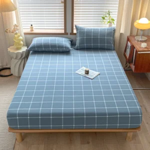 Pure Cotton Fitted Bed Sheets Cover Single Piece Cotton Bed Bed Sheets Dust Cover All-Inclusive Mattress Protector Cover 2025 New Model Universal for All Seasons