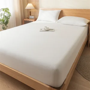 Pure Cotton Fitted Bed Sheets Cover Single Piece Cotton Bed Bed Sheets Dust Cover All-Inclusive Mattress Protector Cover 2025 New Model Universal for All Seasons