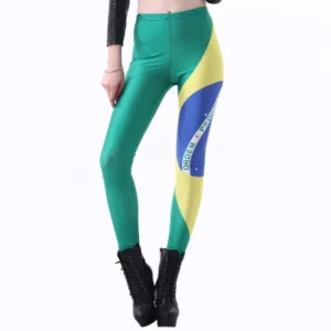 Brazil Flag Women Legging Womens Leggings Jeggings Women Pants Sexy Legging Pant Sexy Printed Leggings 070717