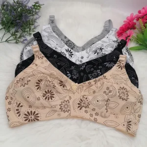 Large Size 44D-54F Sexy Bra for Women DEMI push up Ladies Underwear Wireless Lingerie Brassiere Comfortable Cotton Bralette C30