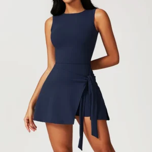 Cloud Hide Tennis Skirts Sports Dress Golf Gym Yoga Dresses Women Girl Running Workout Long Skirt Fitness One Piece Dress