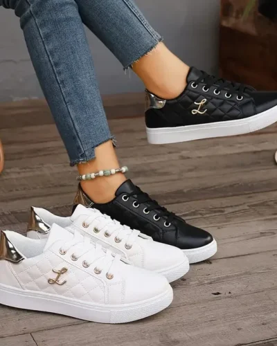 Women Sneakers 2024 Summer Fashion Breathable Shoes Woman Soft Sole Walking Sneakers Casual Women Sneaker White Sneakers Women