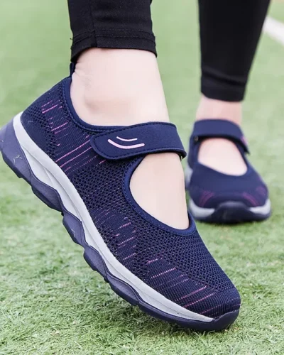 2021 Summer Fashion Women Flat Platform Shoes Woman Breathable Mesh Casual Sneakers Women Zapatos Mujer Ladies Boat Shoes