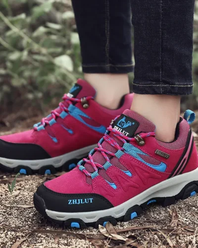 New Fashion Outdoor Hiking Shoes for Men Women Non-slip Breathable Trekking Sneakers Big Size 47 Travel Sport Shoes Trainers Men