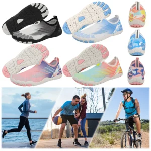 Water Shoes Non-slip Lightweight Aqua Shoes Breathable Barefoot Beach Shoes Quick Drying Soft Diving Sneakers for Outdoor Beach