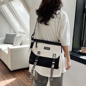 Commuter Versatile Anti Splash Crossbody Bag, Casual Single Shoulder Large Capacity Lightweight Single Shoulder Bag