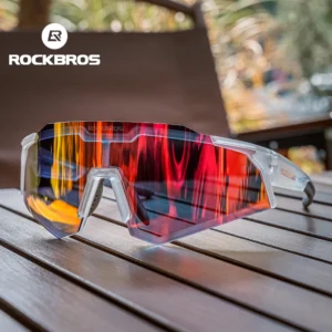 ROCKBROS Bicycle Glasses Photochromic / Polarized Lens Bike Sunglasses Eyewear Sun Protect Sports MTB Road Adult Cycling Glasses