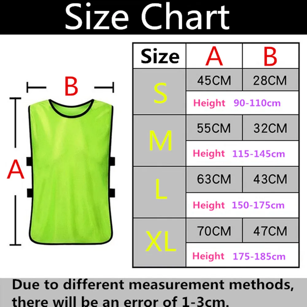 Wholesale Custom Sport Vest Adult Children Football Jerseys Team Group Training Bibs Breathable Vest Soccer Running Shirt - Image 4