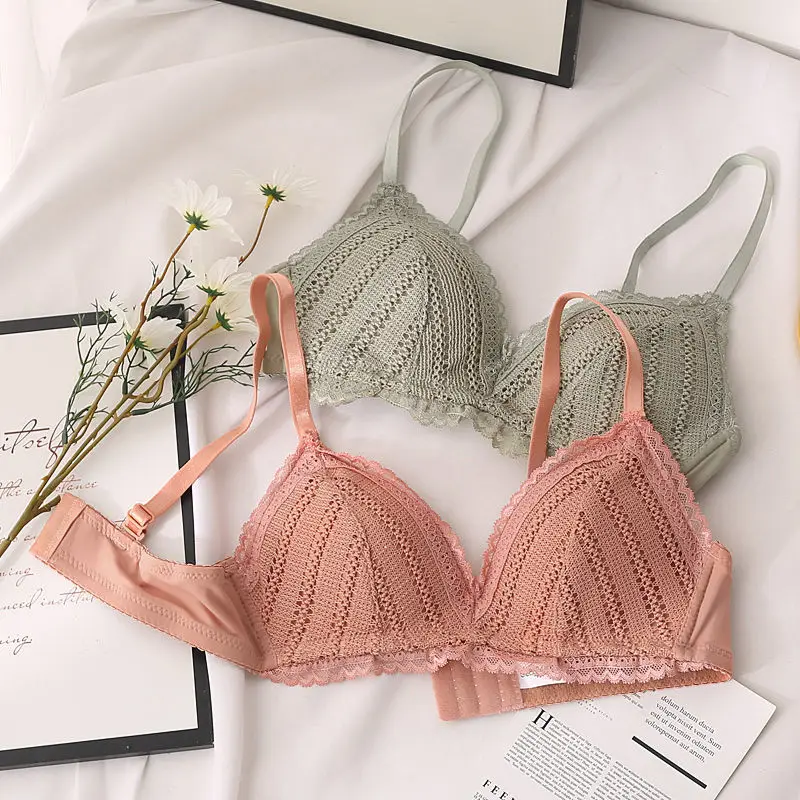 Women's Bra Lace Bras New Underwear Bras for Women Brassiere Sexy Female Wireless Push Up Bra Backless Bralette Lingerie Tops - Image 3