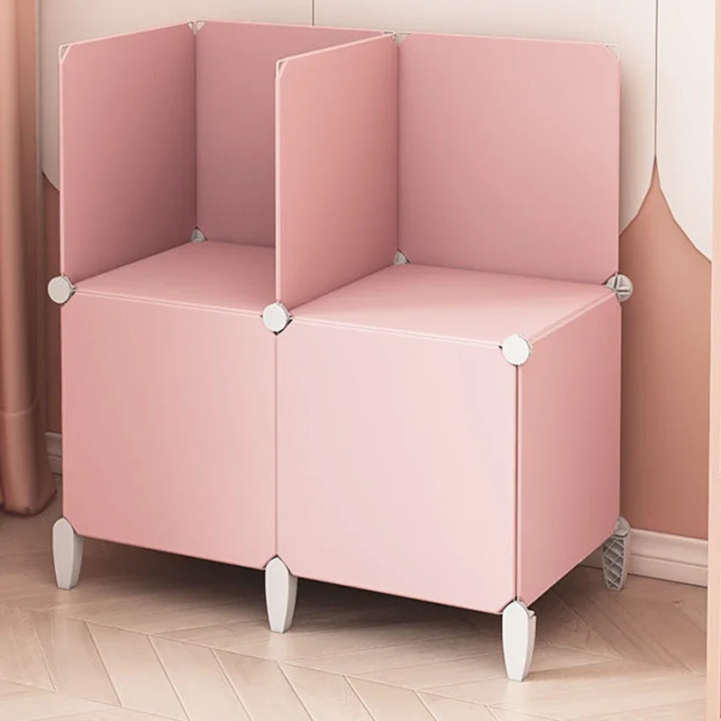 Modular Minimalist Wardrobe Space Saving Fabric Display Nordic Modern Wardrobe Living Room Baby Plastic Ropero Salon Furniture - Image 5