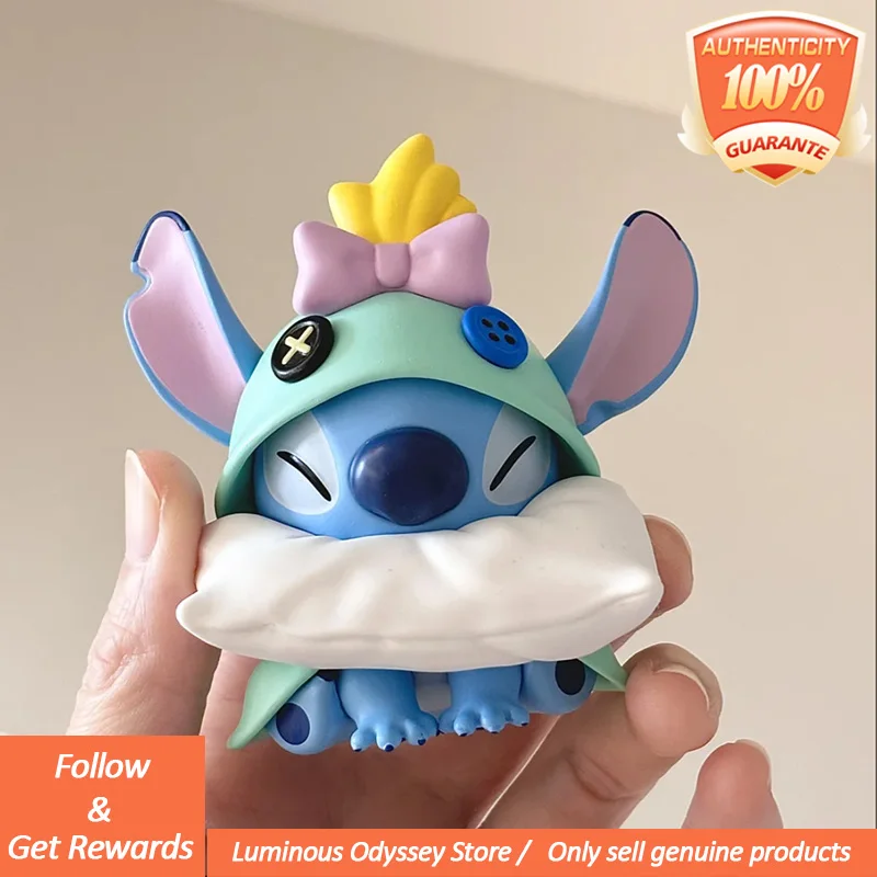 Kawaii Stitch Play Series Blind Box Lucky Mystery Box Anime Figure Model Collection Decoration Toys For Kids Xmas Gifts - Image 2