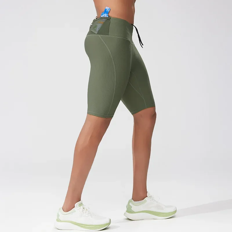 Compression Shorts Tights Sport Man Multi Pocket Fitness Clothing Running Man Training Pants Gym Wear Workout Clothes Sportswear - Image 5