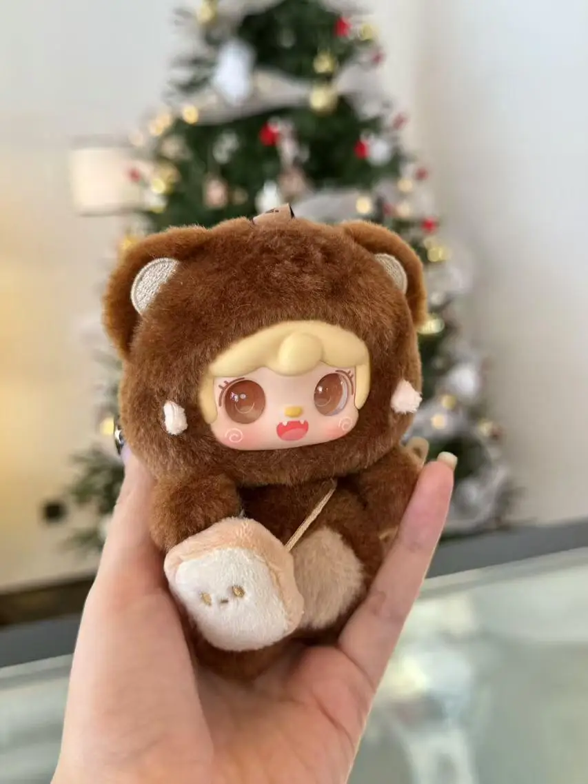 New Yooki V4 10cm Pendant Gen Bite Bear Series Vinyl Mini Blind Box Cute Decor Collection Figurine Kid Bestie Girl New Year Gift - Image 5