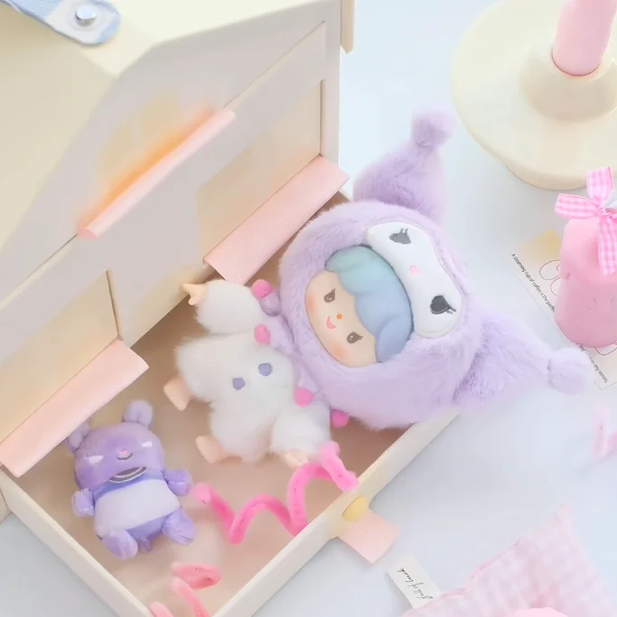 New Zzoton Finding Unicorn Sanrio Family Friends Union Series Blind Box Vinyl Doll Decoration Ornament Pendant girl Gift toys - Image 4