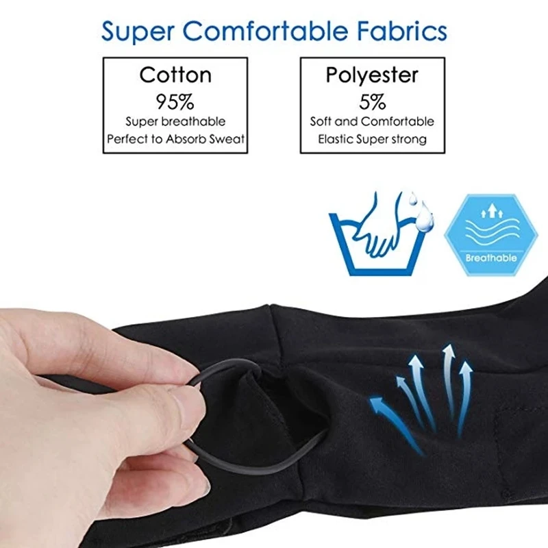 Wireless Bluetooth Earphone Sleeping Running Headband Stereo Earphones Sports Headset Music Hat With Mic Smart Phone Headphone - Image 6