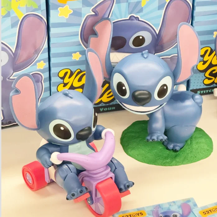 52toys Stitch By Your Side Series Mystery Box Fashion Blind Box Kawaii Character Decoration Cute Figure Charm Birthday Gift - Image 4