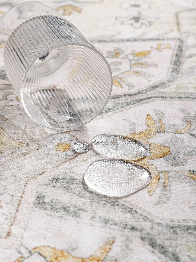 Artistic Persian Type Carpet Luxury Bohemian Decorative Rugs Comfortable Soft Living Room Carpets Machine Washable Bedroom Rug - Image 6