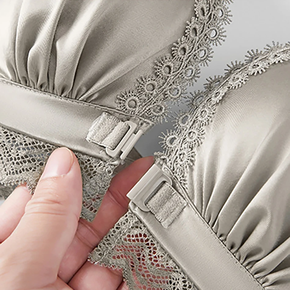 Glamour Front Closure Padded Bras Small Busts Push Up No Underwire Designed with Extra Padding for Confident and Alluring Look - Image 6