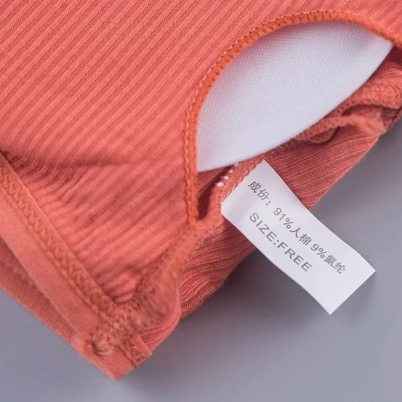 Female Solid Lingerie Wireless Bralette Women Rib Crop Tops Sexy Active Bras No Wire Push Up Bra Intimates Brassiere Underwear - Image 5
